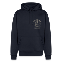 Cosmic Landing Men’s Premium Hoodie - navy
