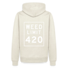 Good Vibes Men’s Premium Hoodie - off white