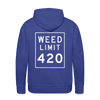 Good Vibes Men’s Premium Hoodie - royal blue