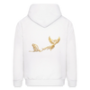 Pain Into Passion White Men's Hoodie - white