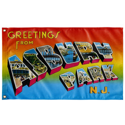 Greetings From Asbury Park Flag 36"x60"