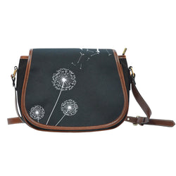 Live Free Canvas Saddle Bag