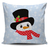 Christmas Snowman Pillow Cover - Painteye