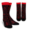 RED Open Road Girl Socks - Painteye