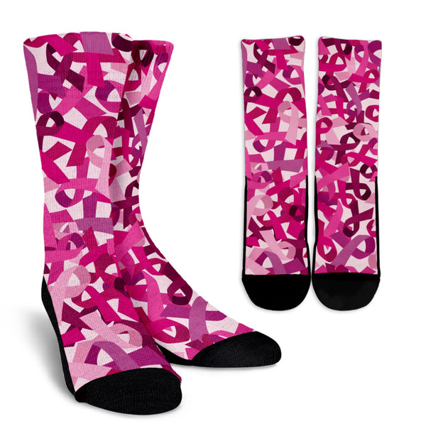 Breast Cancer Awareness  Socks - Painteye