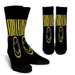 Nirvana Crew Socks - Painteye
