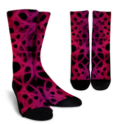 Neon Web Crew Socks - Painteye