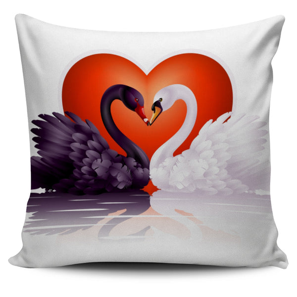 Natural Swan Pillow Cover - Painteye