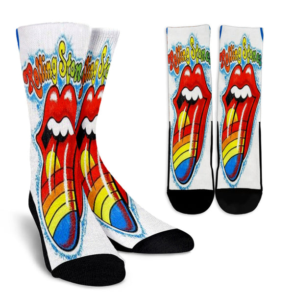 Rolling Stones Crew Socks - Painteye