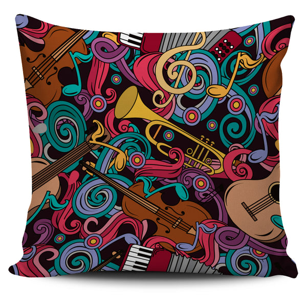 Instruments United Pillow Cover - Painteye