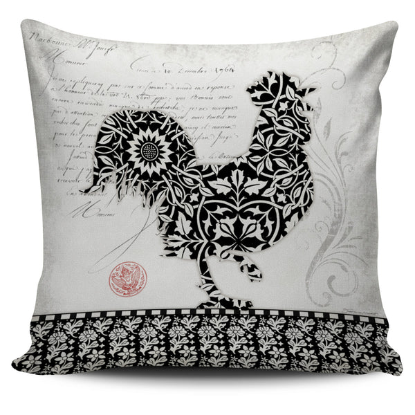 Country Farm Life Chicken Pillow Cover - Painteye