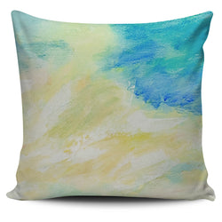 White beach sand pillow cover - Painteye