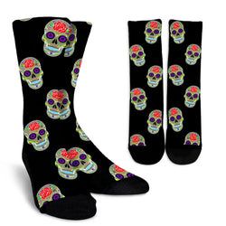 Smiling Skeletons Crew Socks - Painteye