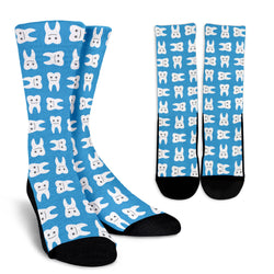 Happy Teeth  Crew Socks - Painteye