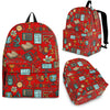 Red School Backpack - Painteye