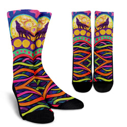 Howl Crew Socks - Painteye