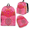 Mandala Pattern Pink Backpack