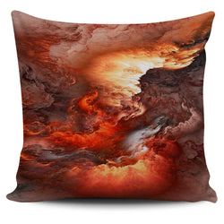 NP Orange Universe Pillowcase - Painteye