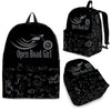 SILVER Open Road Girl Scatter Design Backpack