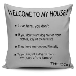 Dog's House Pillow Cover - Painteye