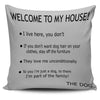 Dog's House Pillow Cover - Painteye