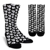 Elephant Pattern Socks - Black - Painteye