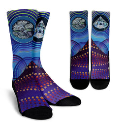 Mystic Diamond Crew Socks - Painteye