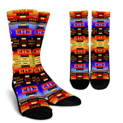 Seven Tribes on the Horizon Crew Socks - Painteye