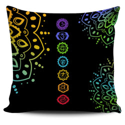 7 Chakras Pillow Cover - Painteye