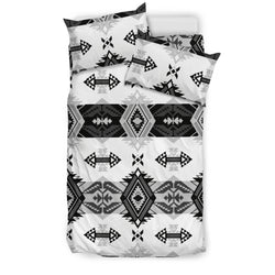 Sovereign Nation Black and White Bedding Set - Painteye