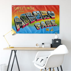 Greetings From Asbury Park Flag (36x60 in)