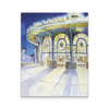 "Asbury Park Carousel" Canvas Wall Art "16x20" - Painteye