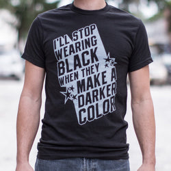 Stop Wearing Black Mens T Shirt - Painteye
