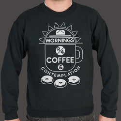 Coffee & Contemplation Sweater (Mens) - Painteye