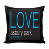 "Love Asbury Park" Pillow 16"x16" - Painteye
