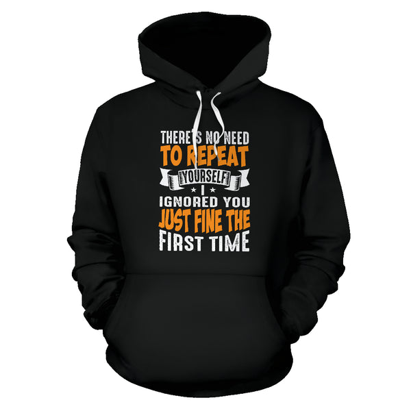 There's no need to Repeat Hoodie