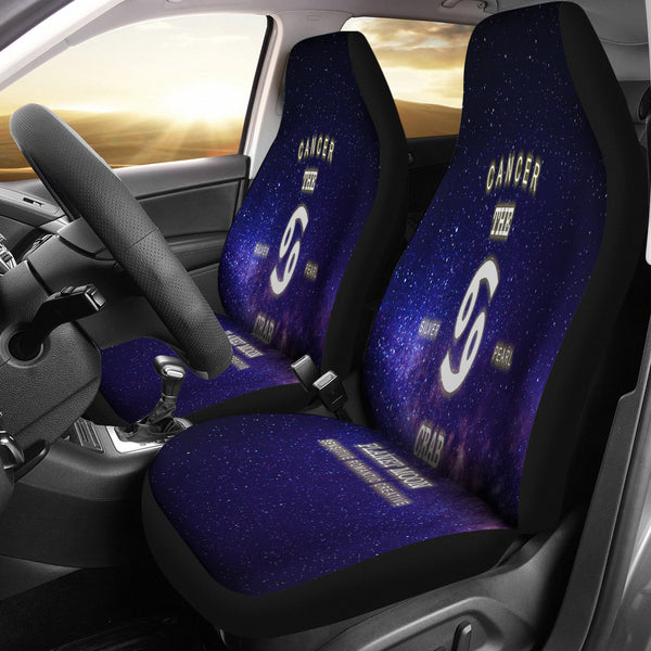 NP Zodiac  Cancer Car Seat Covers - Painteye