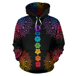 Chakra Mandala Hoodie - Painteye