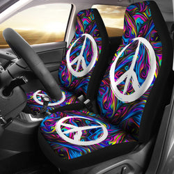 Peace 2 Seat Covers