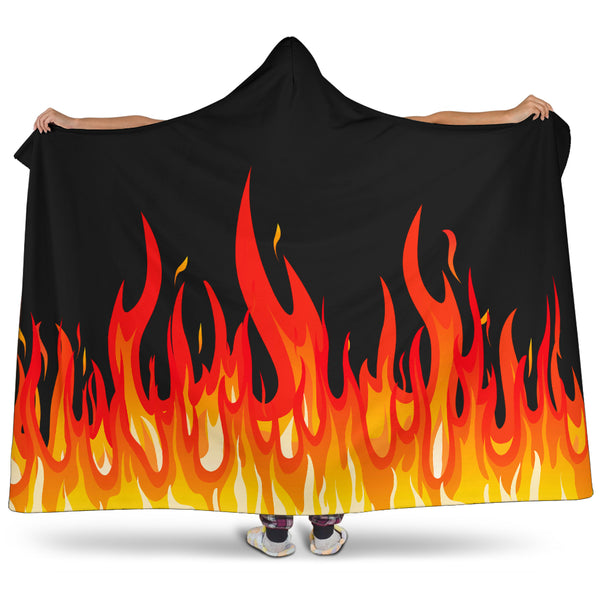 Ultimate Flame Bandana Hooded Blanket