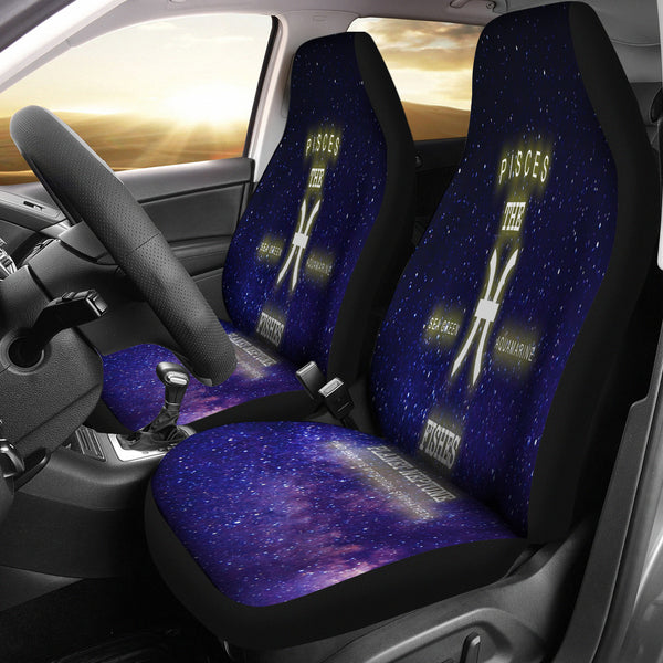 NP Zodiac Pisces Car Seat Covers - Painteye