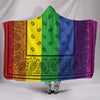 Ultimate Rainbow Hooded Bandana Blanket