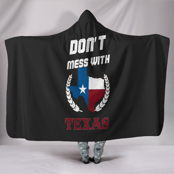 Custom Hoodie Blanket - All For Texas - Painteye