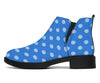 Dark Blue Spotted Fashion Boots