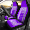 Purple Bandanna Car Seat Covers - Painteye