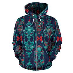 NP Skull Zip Hoodie