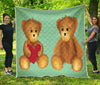 Teddy Bears Cot Quilt