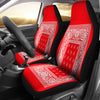 Red Bandanna Car Seat Covers - Painteye