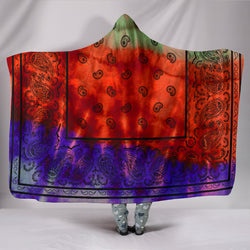 Ultimate Psychedelic Hooded Blanket - Wavy Daze