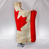 Custom Hoodie Blanket - Canadian Flag - Painteye